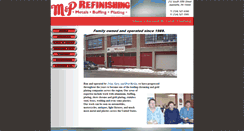 Desktop Screenshot of mprefinishing.com